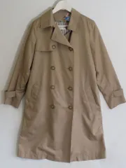 【226623】MACKINTOSH PHILOSOPHY マッキントッシュフィロソフィー  トレンチコート　アウター　ポリエステル　撥水加工　クリーニング済  ・38 01407-13