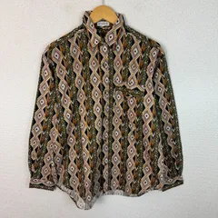 GILBEY ギルビー シャツ 総柄 マルチカラー メンズ 古着 レトロ アメカジ