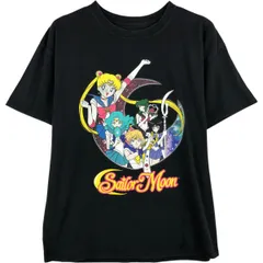 古着 Sailor Moon セーラームーン キャラクタープリントTシャツ メンズL相当/eaa616629
