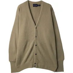 古着 ヴァンヒューゼン VANHEUSEN EDITIONS アクリルニットカーディガン USA製 メンズL相当 ヴィンテージ/eaa617731