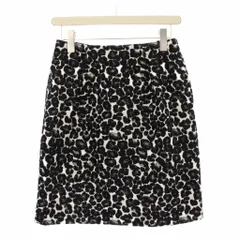 アパートバイローリーズ apart by lowrys タイトスカート ミニ ヒョウ柄 レオパード L 黒 /KH ■ECC001