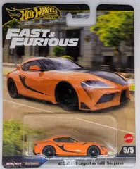 MATTEL FAST&FURIOUS 5/5 HOTWHEELS 2021 TOYOTA GR SUPRA 5/5