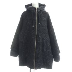 新品タグ☆DUNO｜定価11万 JULIA ウール切替ダウン アイボリー 44 