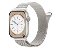 [FEEKI] コンパチブル アップルウォッチ バンド 49mm 46mm 45mm 44mm 42mm 41mm 40mm 38mm マグネットクラスプ ステンレス鋼 メッシュ 通気 長さ調節 男女兼用 Watch Series