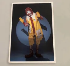 マクドナルド　ロナルド　ポストカード