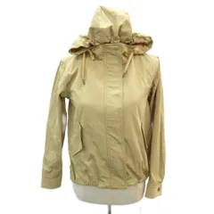 アーバンリサーチ サニーレーベル URBAN RESEARCH Sonny Label ジャケット マウンテンパーカー 上着 ミドル丈 36 S ベージュ フード付 ドローストリング /SY42 ■ECC001