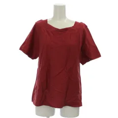 マックレガー マクレガー McGREGOR カットソー M 赤 レッド 無地 変形ネック 半袖 /GG ■GY59