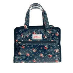 Cath Kidston キャスキッドソン トートバッグ  小花柄 PVC    ネイビー レディース / 240001190813