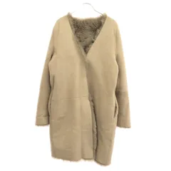 theory セオリー ラムムートンファーコート 01-7460810-345-902 ベージュ系 S