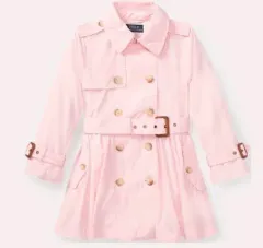 ポロ ラルフローレン ピンク トレンチコート 16サイズ