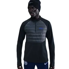 【送料無料・匿名配送】Nike ナイキ インテル 25/26 断熱 ドリルトップ 黒 2つ星 新品 正規品 日本未発売