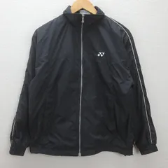 g■ヨネックス/YONEX ナイロンジャケット/スポーツウェア【S】黒/men's/20【中古】■