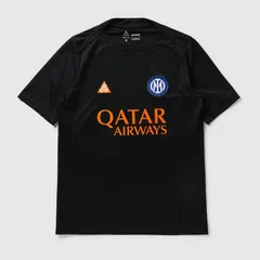【送料無料・匿名配送】Nike ナイキ インテル 25/26 SE プレマッチシャツ 黒 オレンジ 2つ星 新品 正規品 日本未発売