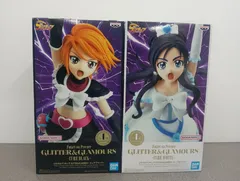 キュアブラック キュアホワイト  GLITTER＆GLAMOURS プライズ キャッチャー 未開封 セット プリキュア バンダイナムコ　フィギュア ｍ4