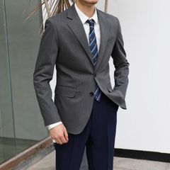 Cruciani コットン モックネックニットT 半袖 メランジ ベージュ 46