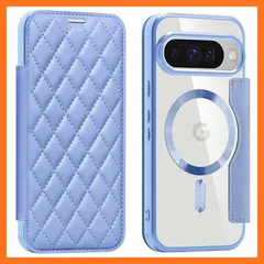 【新品】 Google Pixel 10 /10 Pro 用 ケース RFID 手帳型 財布型 背面透明 Magsafe対応 カードポケット付き ピクセル10 /10Pro用 携帯カバー カード収納 スマホケース 高級レザー 耐衝撃 全面保護（クリア,ライ 0