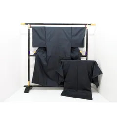 【未使用品】男物　１００山　きもの・羽織　２点セット【大島紬】