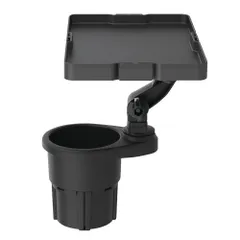 ZE-68 180×210×110mm ブラック テーブル トレイ ドリンクイントレイ 車内用品 Yac) 槌屋ヤック(Tsuchiya