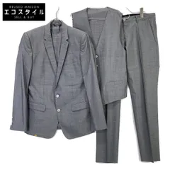 DOLCE&GABBANA ドルチェアンドガッバーナ ｸﾞﾚｰ MARTINI ｳｰﾙ 3ﾋﾟｰｽ ｽｰﾂ 48