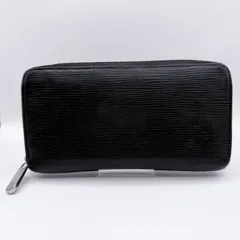 LOUIS VUITTON（ルイヴィトン）ジッピー・ウォレット エピ レザー ブラック ラウンドファスナー長財布 M60072 シルバートーン金具