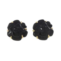 【ヴィンテージ】シャネル カメリア ミディアム イヤリング