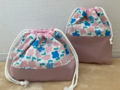 No.203 お弁当袋　コップ袋　巾着セット