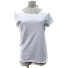 アニエスベー agnes b. Tシャツ カットソー 半袖 3 M～L 白 ホワイト /YI