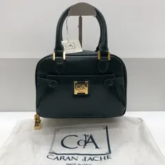 【タグ/袋付き】CARAN D'ACHE 2wayバッグ ハンド ショルダー グリーン系 カランダッシュ SGNH26-0662
