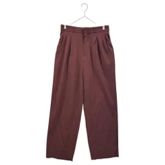 Jean Paul GAULTIER HOMME(ジャンポールゴルチエオム) 90's Vintage 2-Tuck Slacks 90年代 ヴィンテージ 2タック スラックス PJM.PR.JG. 48(M) ボルドーのサムネイル