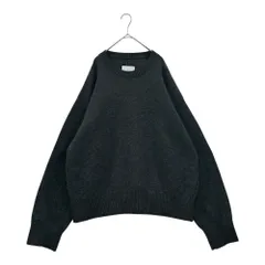 stein(シュタイン) 22AW EX FINE LAMBS CREW NECK KNIT LS ラム  ウール クルーネック ニット ST.449 S チャコールグレーのサムネイル