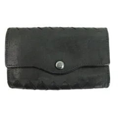 ボッテガヴェネタ BOTTEGA VENETA イントレチャート キーケース 6連 ブラック 250911E