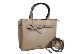 MICHAEL KORS マイケルコース ハンドバッグ エミリア 35H0GU5S7T キャメル レザー レディース 2WAY ベルト ゴールド金具 新古未使用展示品