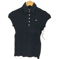 ポロジーンズカンパニーラルフローレン POLO JEANS COMPANY RALPH LAUREN RL刺繍 フレンチスリーブポロシャツ レディース import：S 