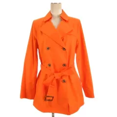 ニューヨーカー NEWYORKER トレンチ コート スプリング 11 オレンジ 251209E