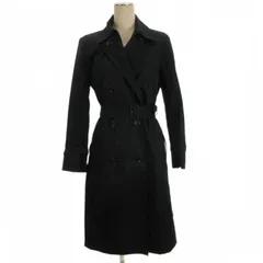 23区 オンワード樫山 トレンチコート ダブル ブラック 38