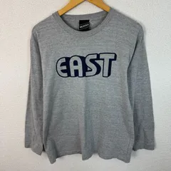 BEAMS T ビームスティー ロンT 長袖Tシャツ ロゴプリント グレー Mサイズ メンズ 古着 ストリート シティーボーイのサムネイル