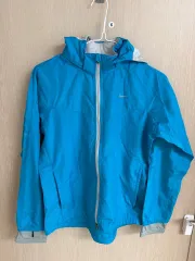 NIKE ブルー ウィンドブレーカー WHO フード ジャケット ジュニア L