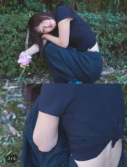 EARTHGU 2WAY Tシャツ ブラック