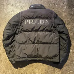 PRADA SPORT '06 SGV914 ダウンジャケット 2WAY size46 プラダ スポーツ 2006 バックロゴ 袖取り外し可のサムネイル