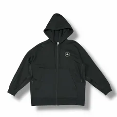 参考上代15400円 adidas by Stella McCartney スウェットパーカー スポーツウェア プルオントップ フーディー アディダス IB6852 ブラック M （9821M）