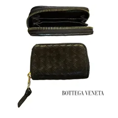 BOTTEGAVENETA ボッテガヴェネタ　コインケース　小銭入れ　ミニ財布　ブラウン