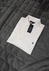 ポロ ラルフローレン クラシックフィット オックスフォード シャツ ホワイト Lサイズ 新品