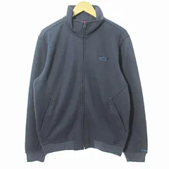 オークリー OAKLEY タグ付き 赤タグ ヴィンテージ ジップアップ ジャケット ロゴ刺繍 M 紺 ネイビー 0530 IBO71のサムネイル