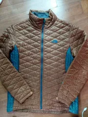 ザノースフェイス ブラウン キルティング ジャケット 95