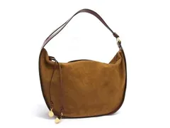 STELLA McCARTNEY ステラ マッカートニー ショルダーバッグ ブラウン スエード レザー レディース