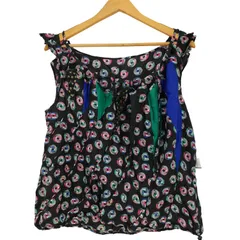 ツモリチサト TSUMORI CHISATO 総柄 マルチカラー フリルタンクトップ レディース 表記無 