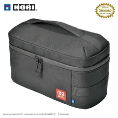 【任天堂ライセンス商品】まるごと収納バッグ for Nintendo Switch? 2 ブラック【Switch2・Switch両対応】 0