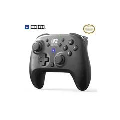 【任天堂ライセンス商品】ワイヤレスホリパッド TURBO for Nintendo Switch 2 コントローラー ミストブラック【Switch2・Switch両対応】【連射/連射ホールド機能搭載】 0