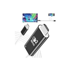 Switch 2 ドック【「21.2.0」対応】 純正直接に TV 出力 Hdmi Type-C スイッチ 4K&1080解像度/HDMI変換/ PD100w充電/直接にTV出力多機能 アダプター小型 遅延なし Switch 2/Switch OLED/ス 1