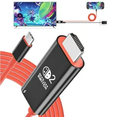 Switch 2 ドック【「21.2.0」対応】 純正直接に TV 出力 Hdmi Type-C スイッチ 4K&1080解像度/HDMI変換/ PD100w充電/直接にTV出力多機能 アダプター小型 遅延なし Switch 2/Switch OLED/ス 0